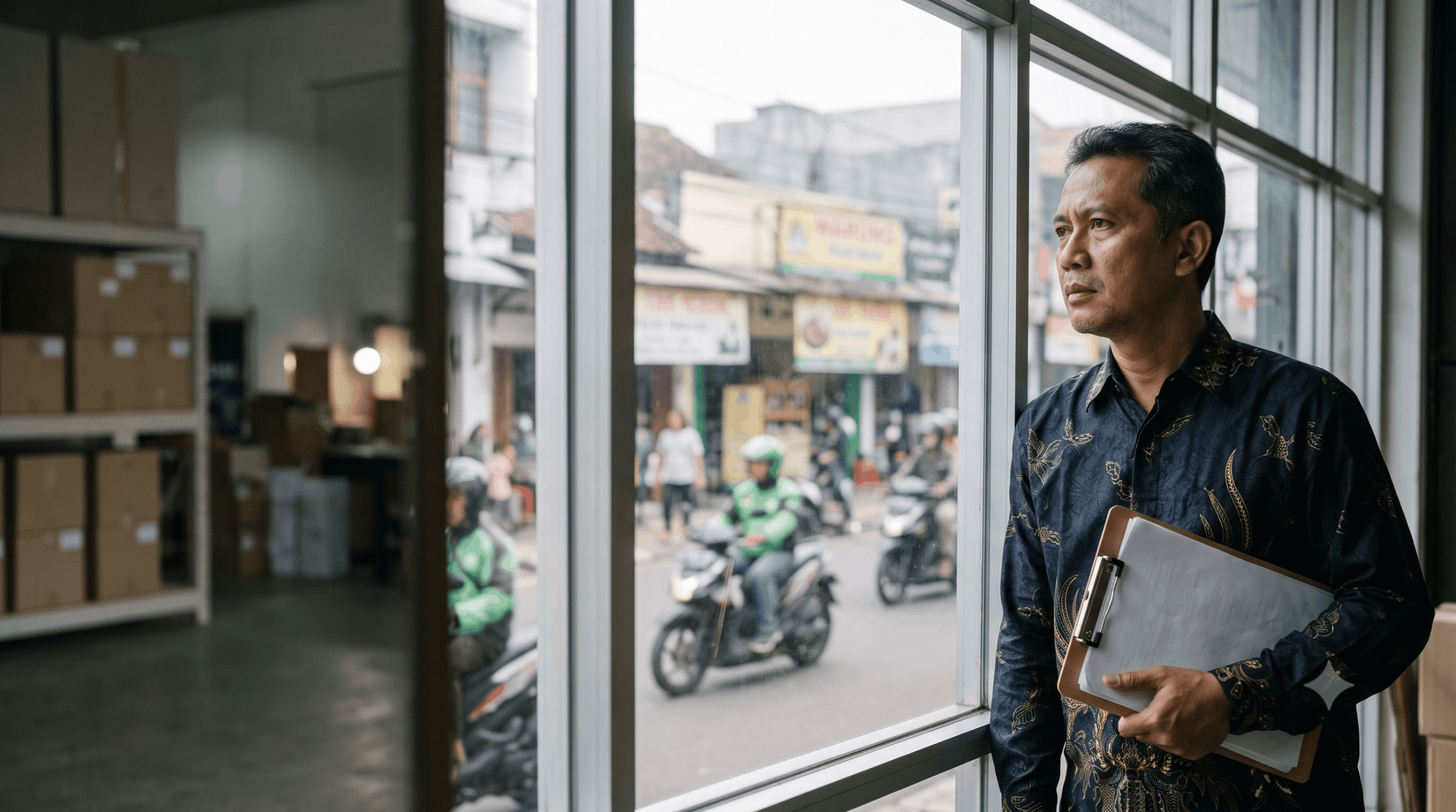 Pemilik bisnis merenungkan kenapa revenue flat meski aktivitas pasar di luar terlihat ramai